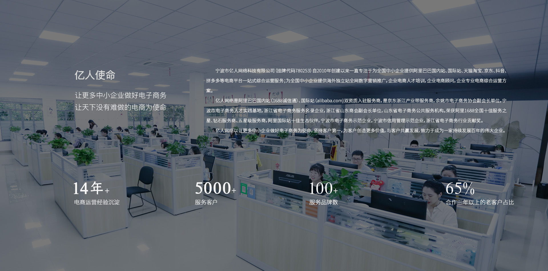寧波市億人網絡科技有限公司